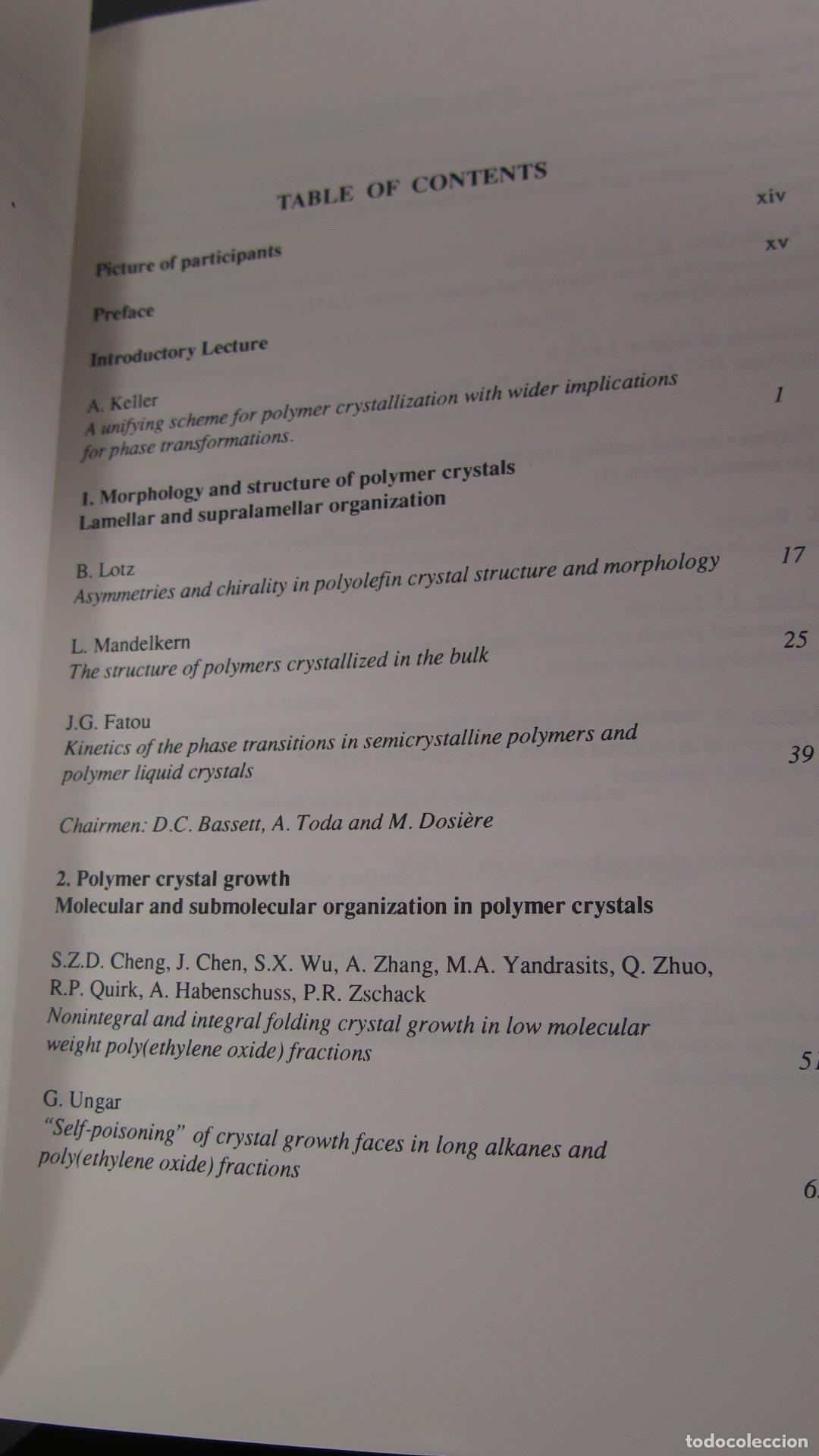 Libros de segunda mano de ciencias: Crystallization of Polymers. DOSIERE - Foto 2