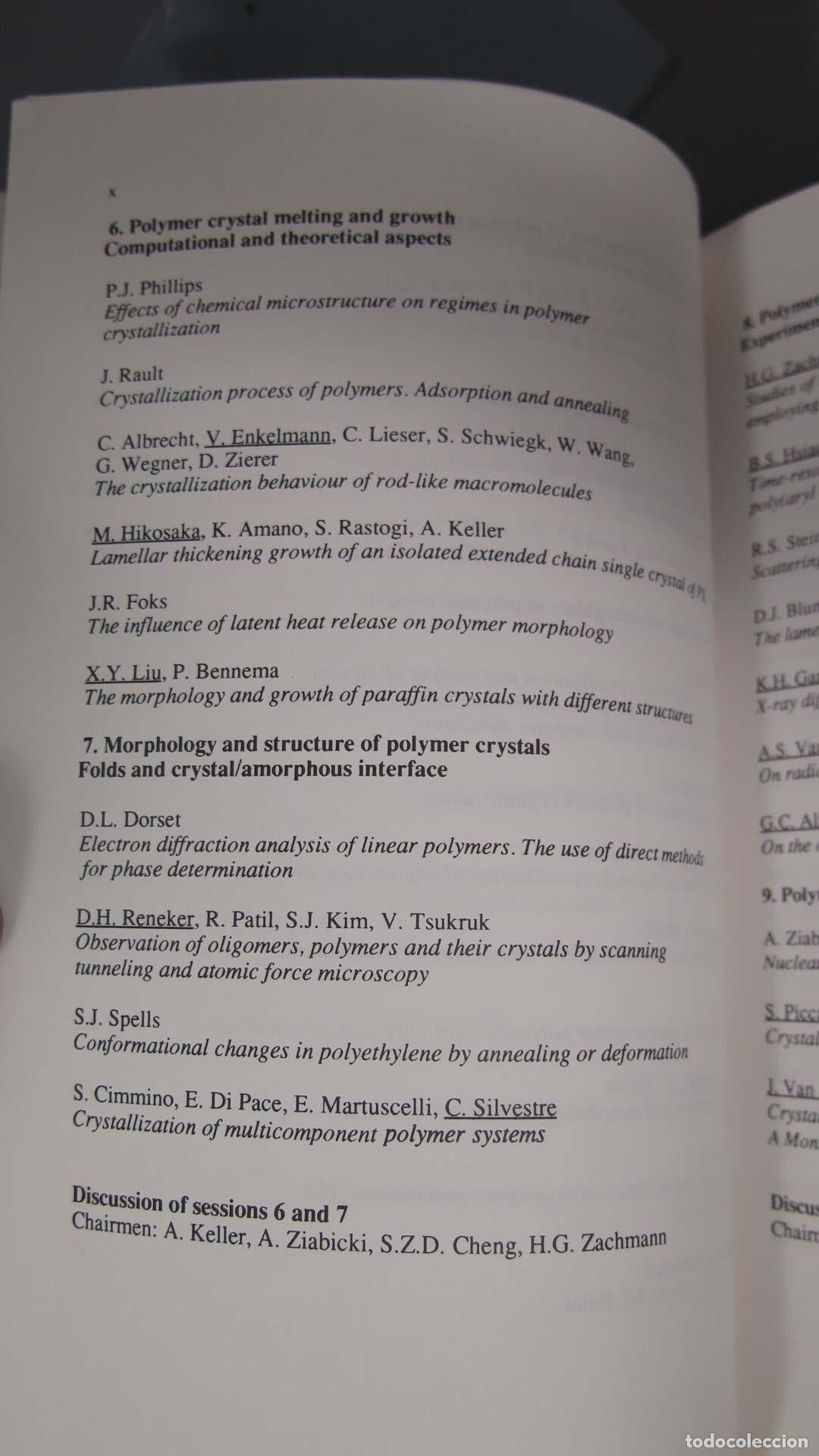 Libros de segunda mano de ciencias: Crystallization of Polymers. DOSIERE - Foto 5