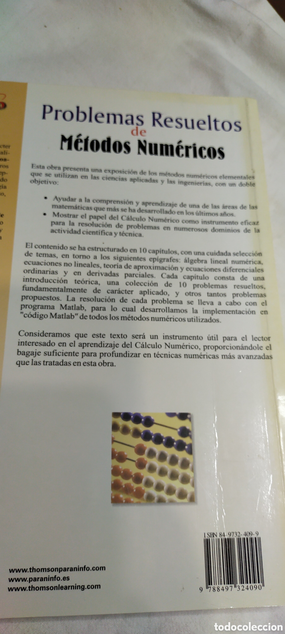 Libros de segunda mano de ciencias: Problemas resueltos de m&eacute;todos num&eacute;ricos - Foto 3