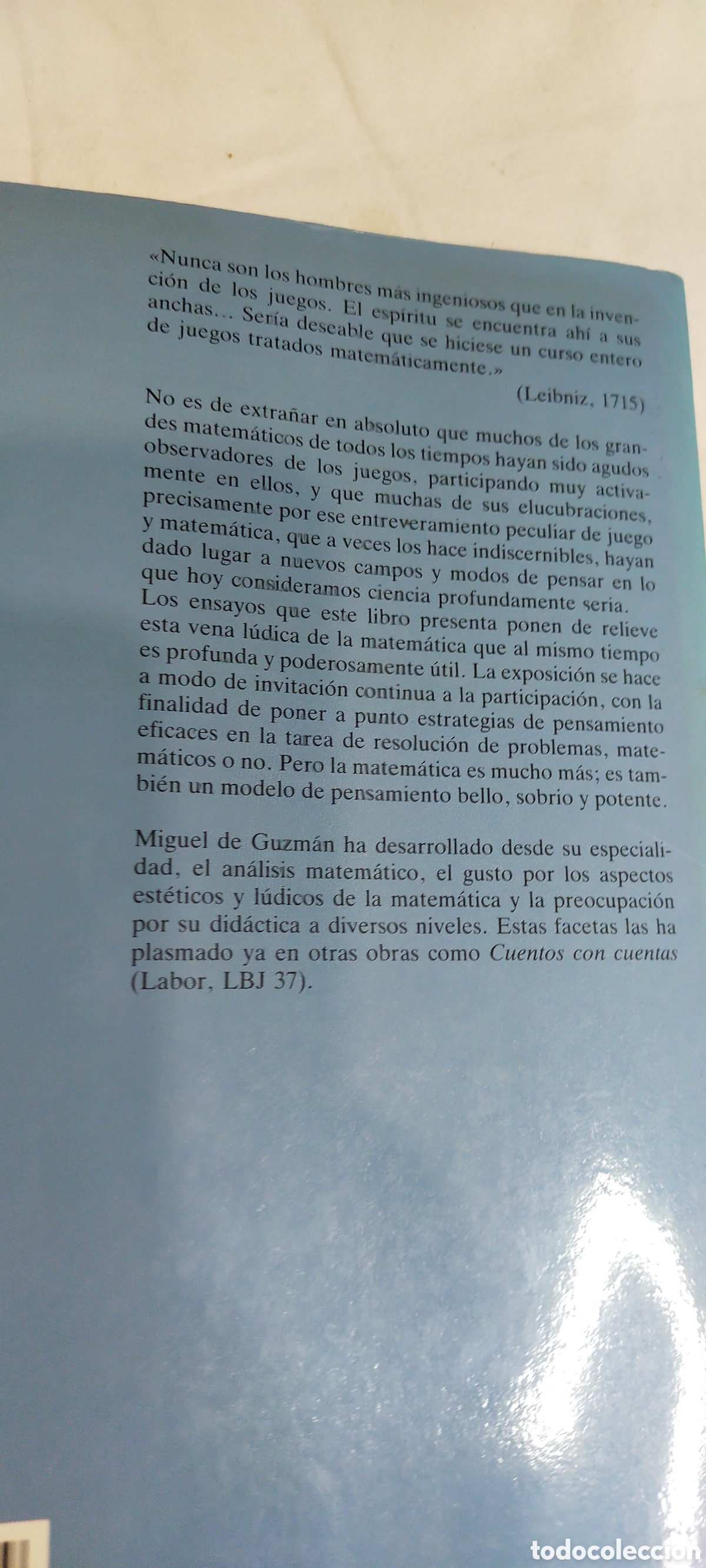 Libros de segunda mano de ciencias: Aventuras matem&aacute;ticas Miguel De Guzm&aacute;n. Labor - Foto 3
