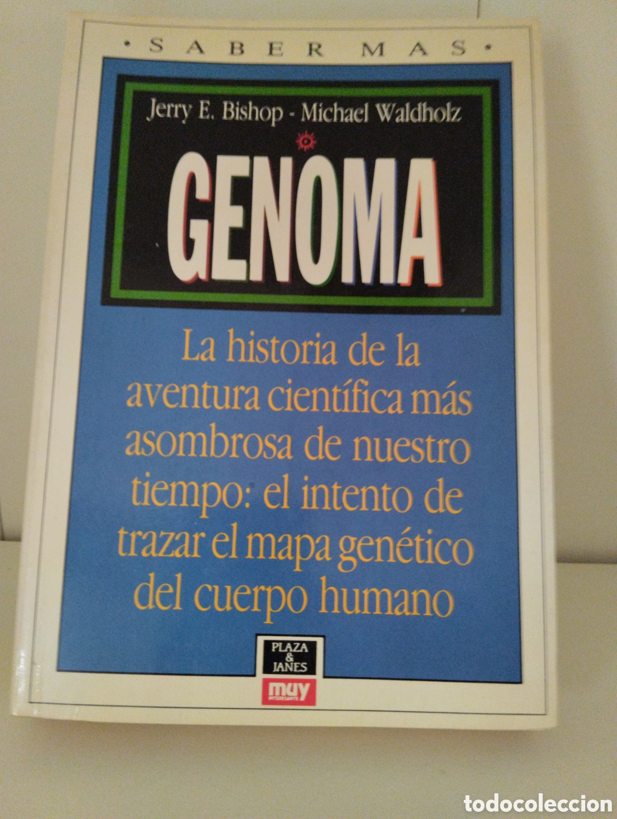 Libros de segunda mano: Genoma, Jerry E. Bishop - Foto 1