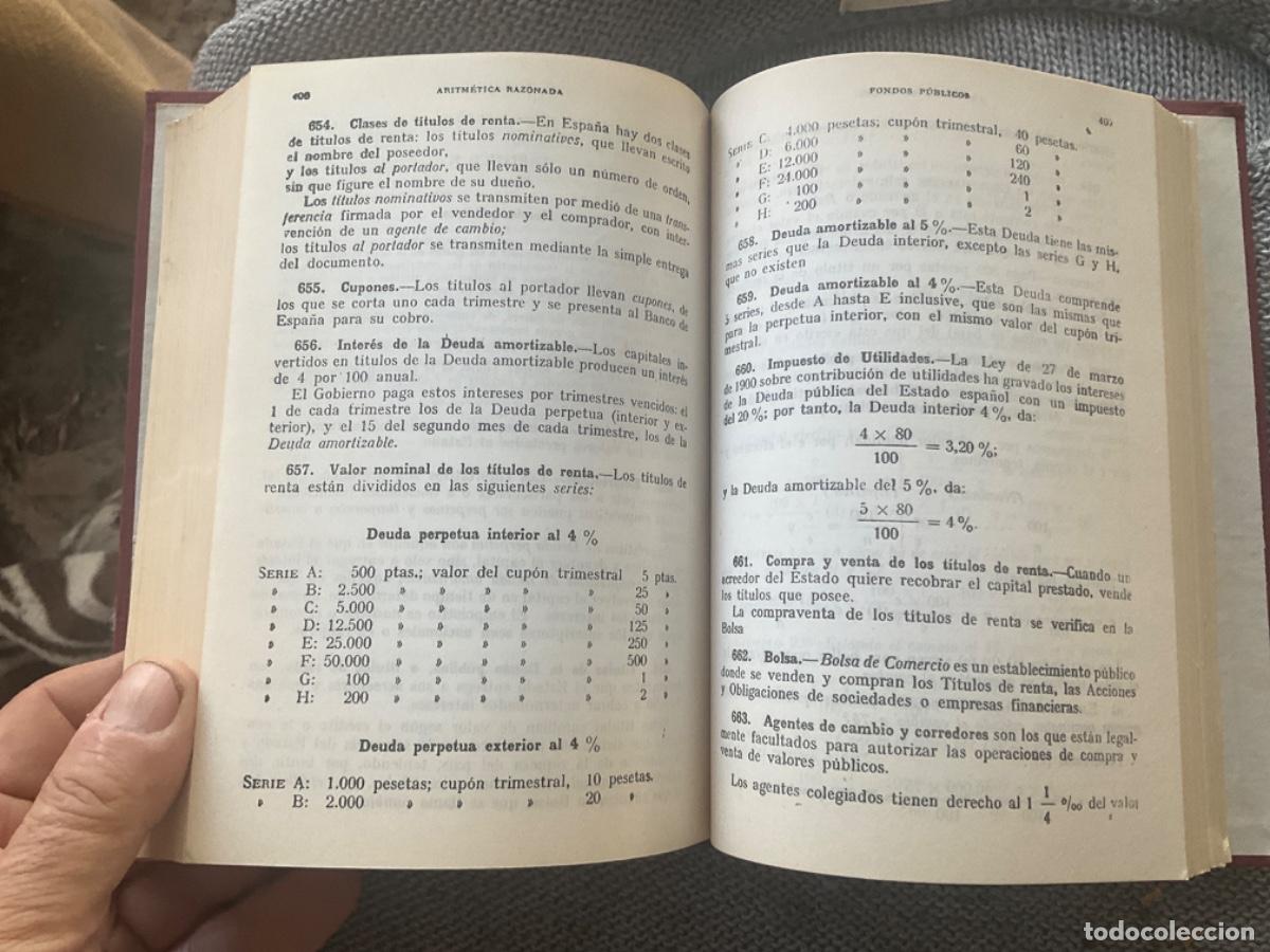 Libros de segunda mano de ciencias: ARITMETICA RAZONADA. CURSO SUPERIOR . EDICIONES BRU&Ntilde;O 1966 - Foto 3