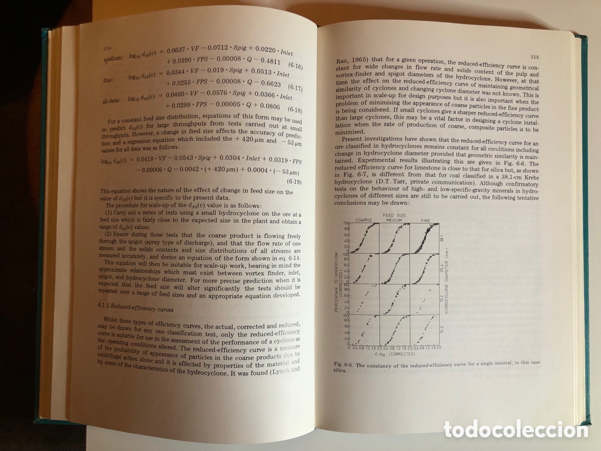 Libros de segunda mano: MINERAL CRUSHING AND GRINDING CIRCUITS - Foto 3