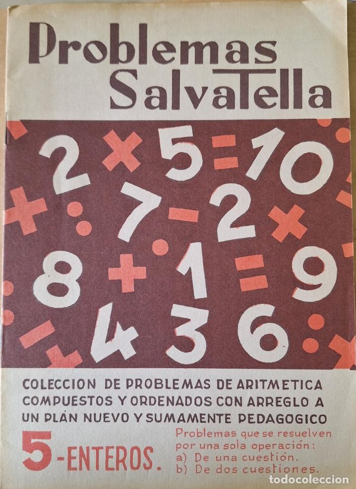 Libros de segunda mano de ciencias: PROBLEMAS SALVATELLA. 5 ENTEROS. - - Foto 1