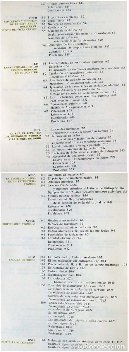 Libros de segunda mano de ciencias: PRINCIPIOS B&Aacute;SICOS DE QU&Iacute;MICA - HARRY B. GRAY / GILBERT P. HAIGHT 1969 - VER DESCRIPCI&Oacute;N - Foto 3