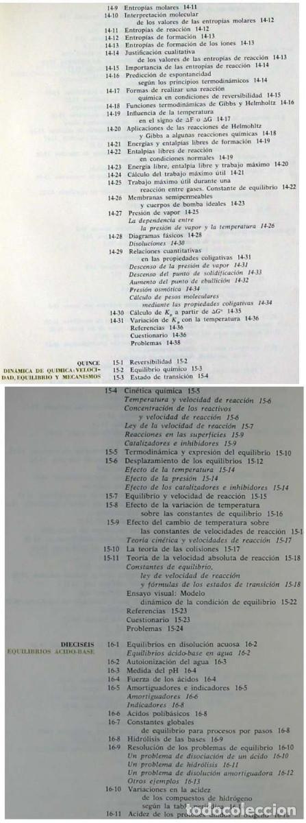 Libros de segunda mano de ciencias: PRINCIPIOS B&Aacute;SICOS DE QU&Iacute;MICA - HARRY B. GRAY / GILBERT P. HAIGHT 1969 - VER DESCRIPCI&Oacute;N - Foto 5