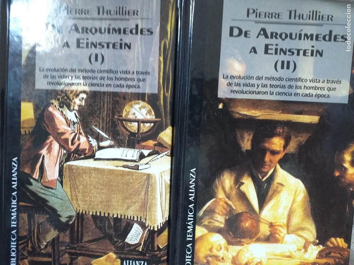 Libros de segunda mano de ciencias: de Arqu&iacute;medes a Einstein 2 tomos Pierre Thuillier - Foto 1