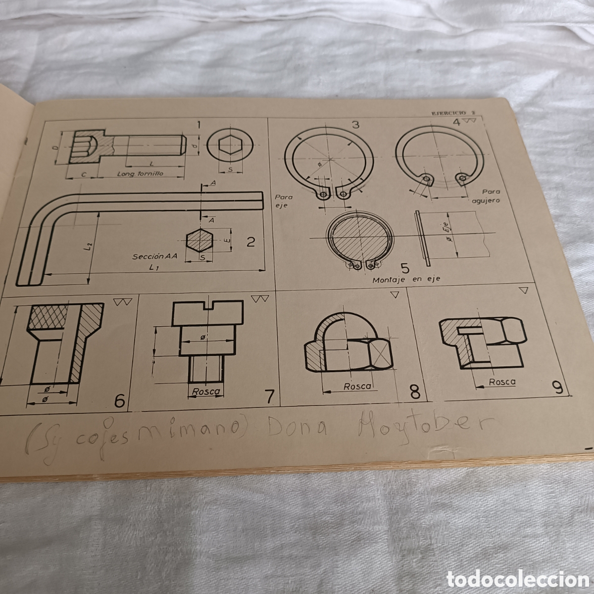 Libros de segunda mano de ciencias: MAESTR&Iacute;A INDUSTRIAL 2&deg; DIBUJO - Foto 4