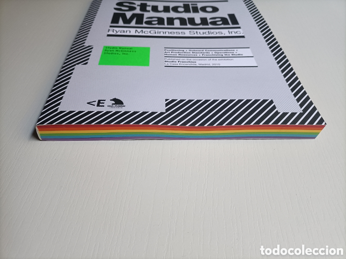 Libros de segunda mano de ciencias: Studio Manual.Ryan McGinness Studios Inc , La Casa encendida 2010 - Foto 3