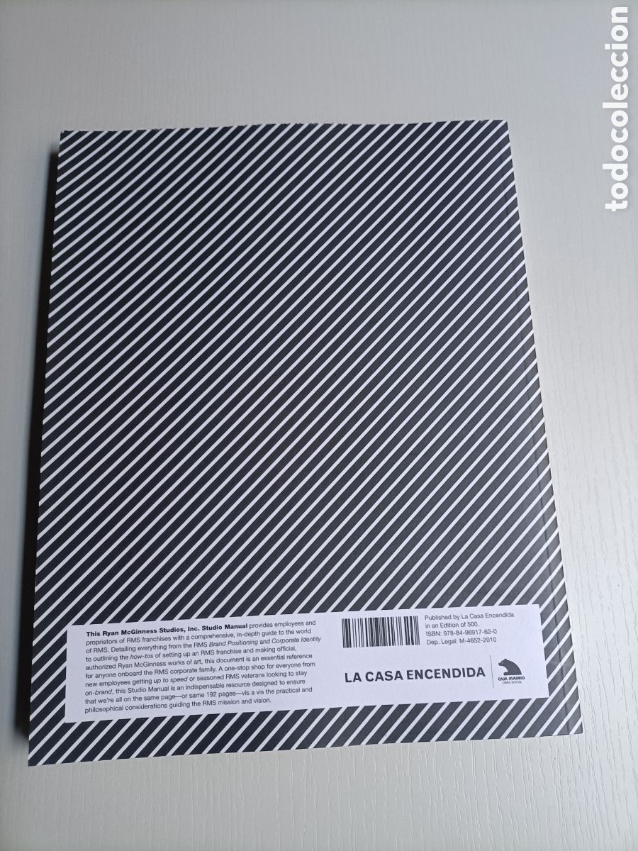 Libros de segunda mano de ciencias: Studio Manual.Ryan McGinness Studios Inc , La Casa encendida 2010 - Foto 4