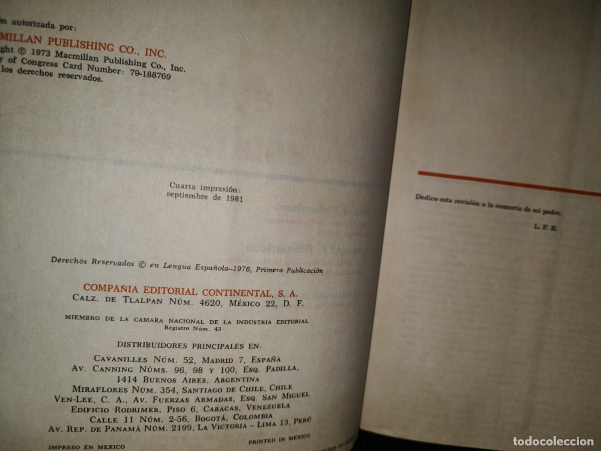 Libros de segunda mano de ciencias: 79- FUNDAMENTOS DE MATEM&Aacute;TICAS - MOSES RICHARDSON - Foto 6