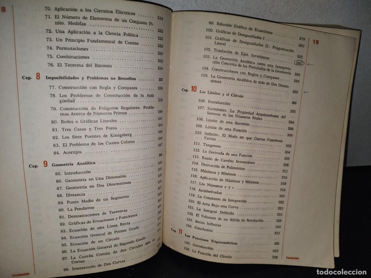 Libros de segunda mano de ciencias: 79- FUNDAMENTOS DE MATEM&Aacute;TICAS - MOSES RICHARDSON - Foto 9