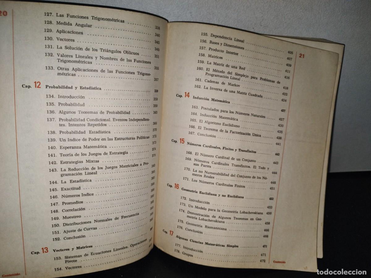 Libros de segunda mano de ciencias: 79- FUNDAMENTOS DE MATEM&Aacute;TICAS - MOSES RICHARDSON - Foto 10