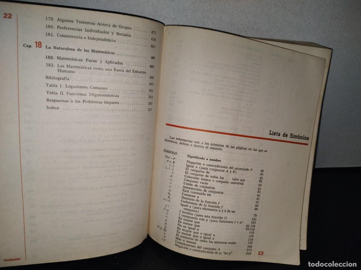 Libros de segunda mano de ciencias: 79- FUNDAMENTOS DE MATEM&Aacute;TICAS - MOSES RICHARDSON - Foto 11