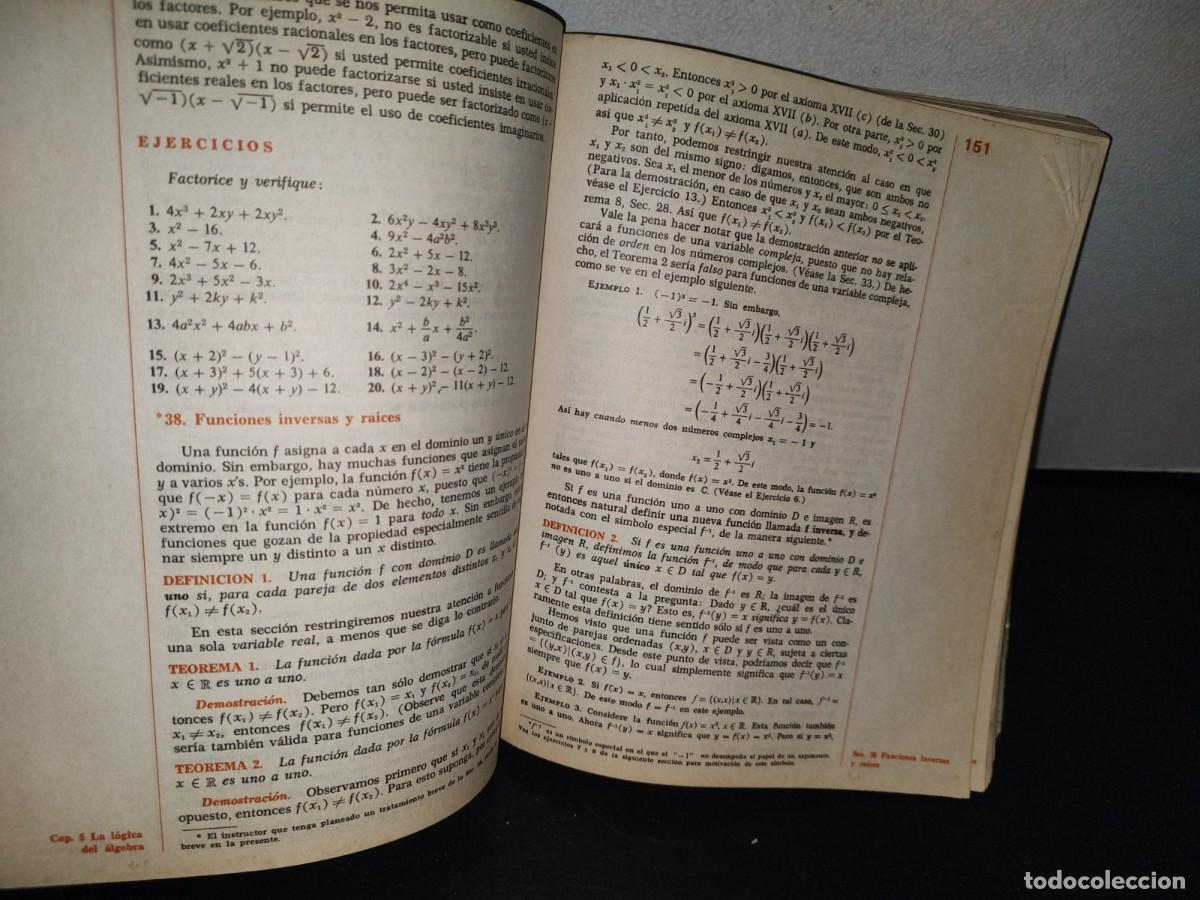 Libros de segunda mano de ciencias: 79- FUNDAMENTOS DE MATEM&Aacute;TICAS - MOSES RICHARDSON - Foto 13