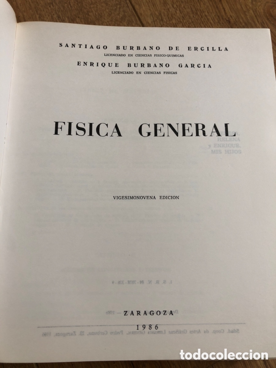 Libros de segunda mano de ciencias: F&iacute;sica general Burbano - Foto 2