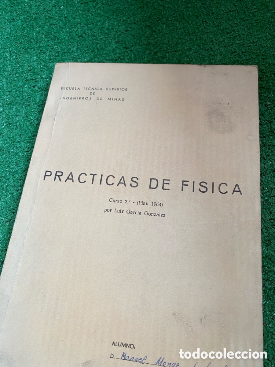 Libros de segunda mano de ciencias: Ingenieros de minas - PRACTICAS DE FISICA - Foto 1