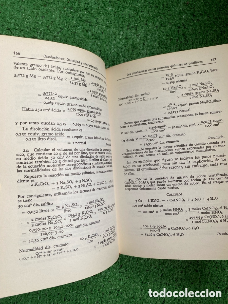 Libros de segunda mano de ciencias: Problemas de qu&iacute;mica general - Jose Ibarz 2&ordf; edici&oacute;n - Foto 7