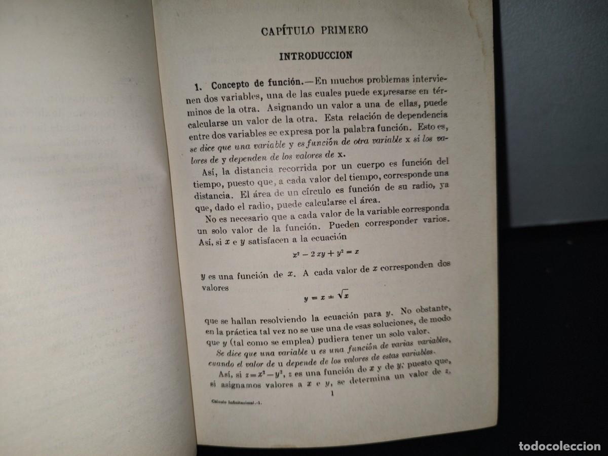 Libros de segunda mano de ciencias: 89- ELEMENTOS DE C&Aacute;LCULO INFINITESIMAL - H. B. PHILLIPS - Foto 7