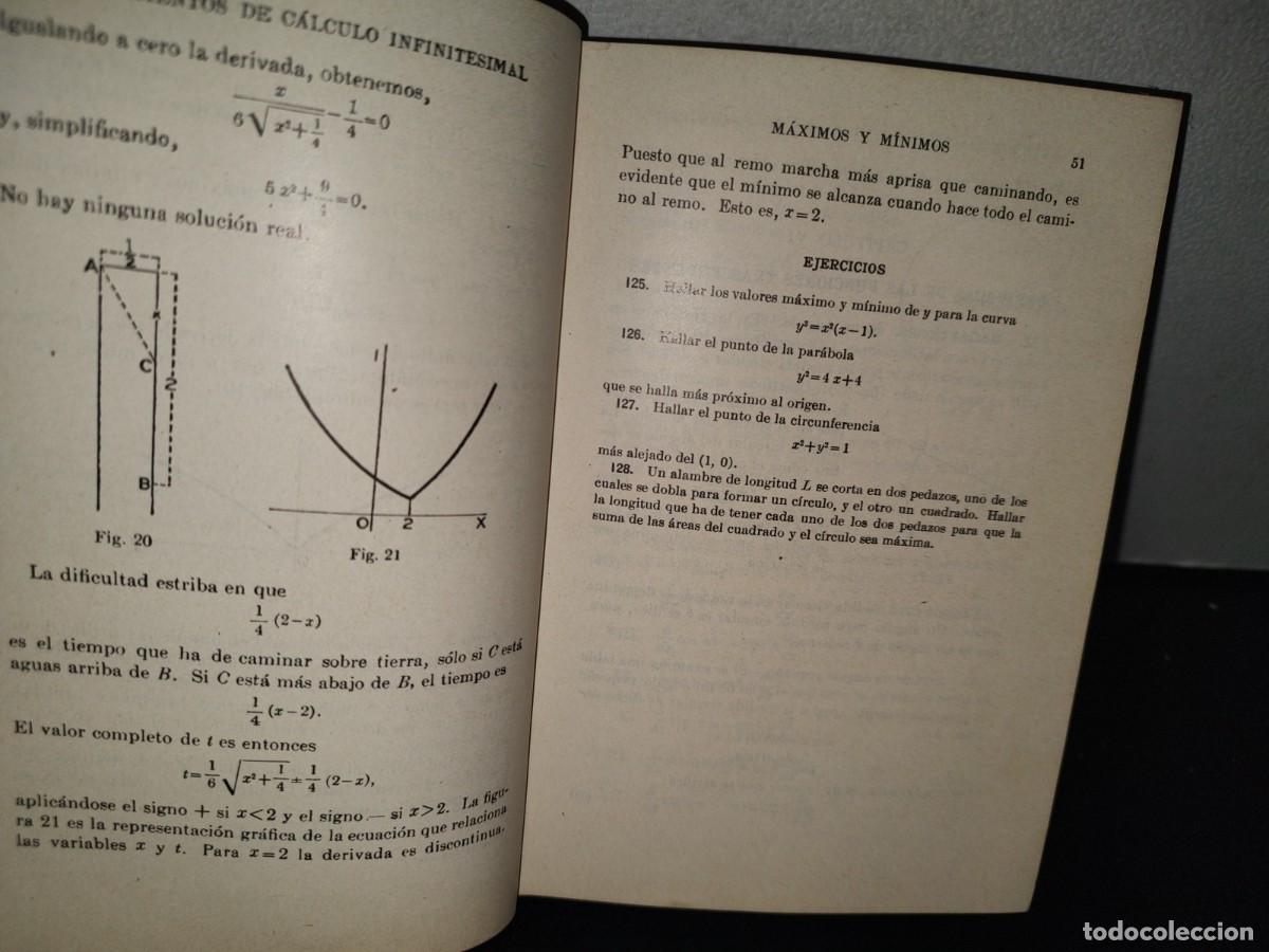 Libros de segunda mano de ciencias: 89- ELEMENTOS DE C&Aacute;LCULO INFINITESIMAL - H. B. PHILLIPS - Foto 8