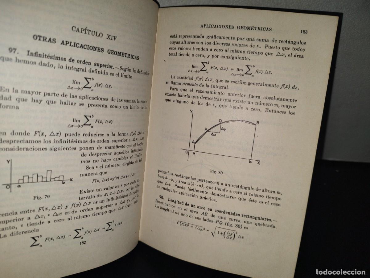 Libros de segunda mano de ciencias: 89- ELEMENTOS DE C&Aacute;LCULO INFINITESIMAL - H. B. PHILLIPS - Foto 9