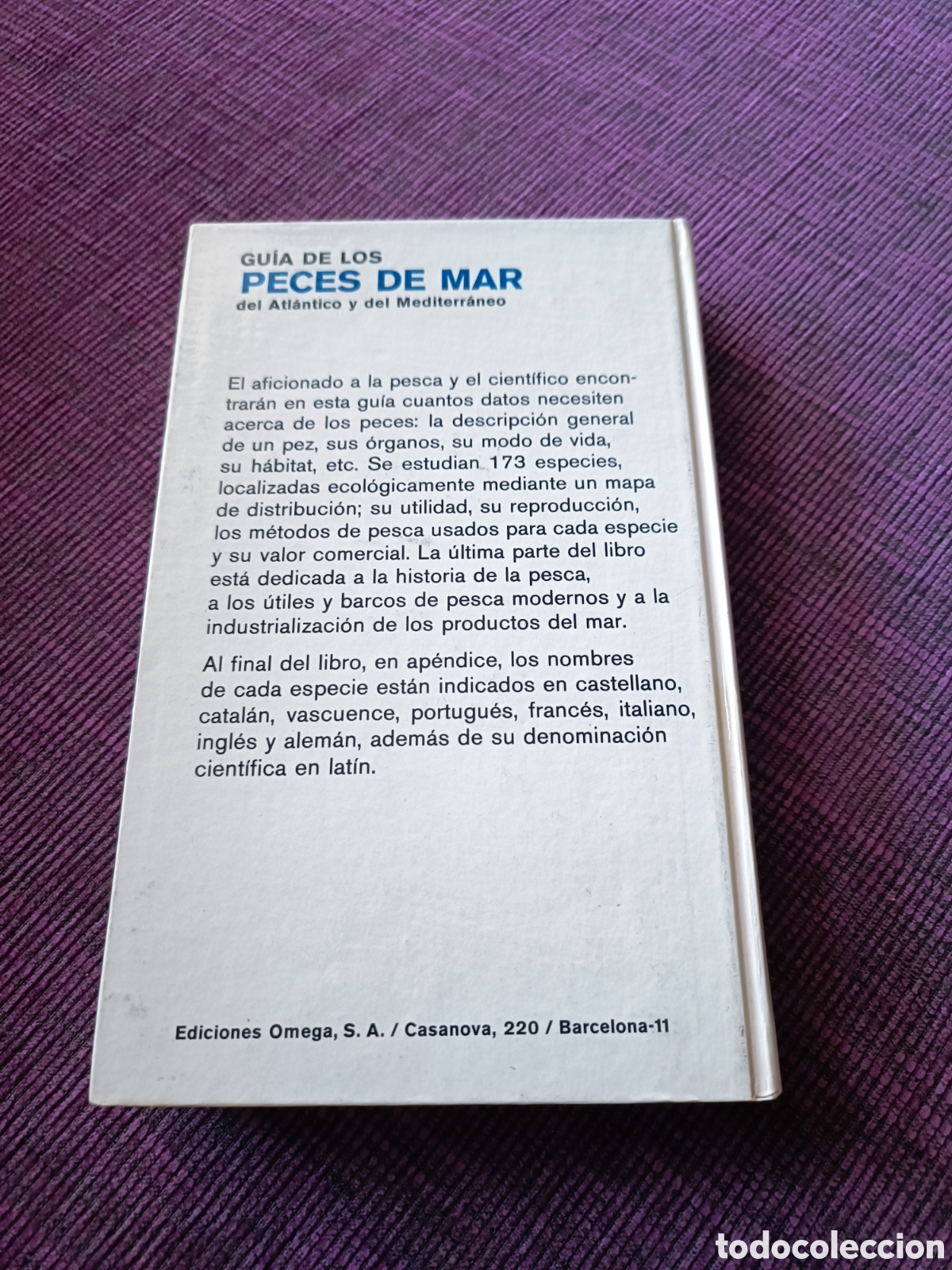 Libros de segunda mano: Guia de los peces de mar - Foto 2