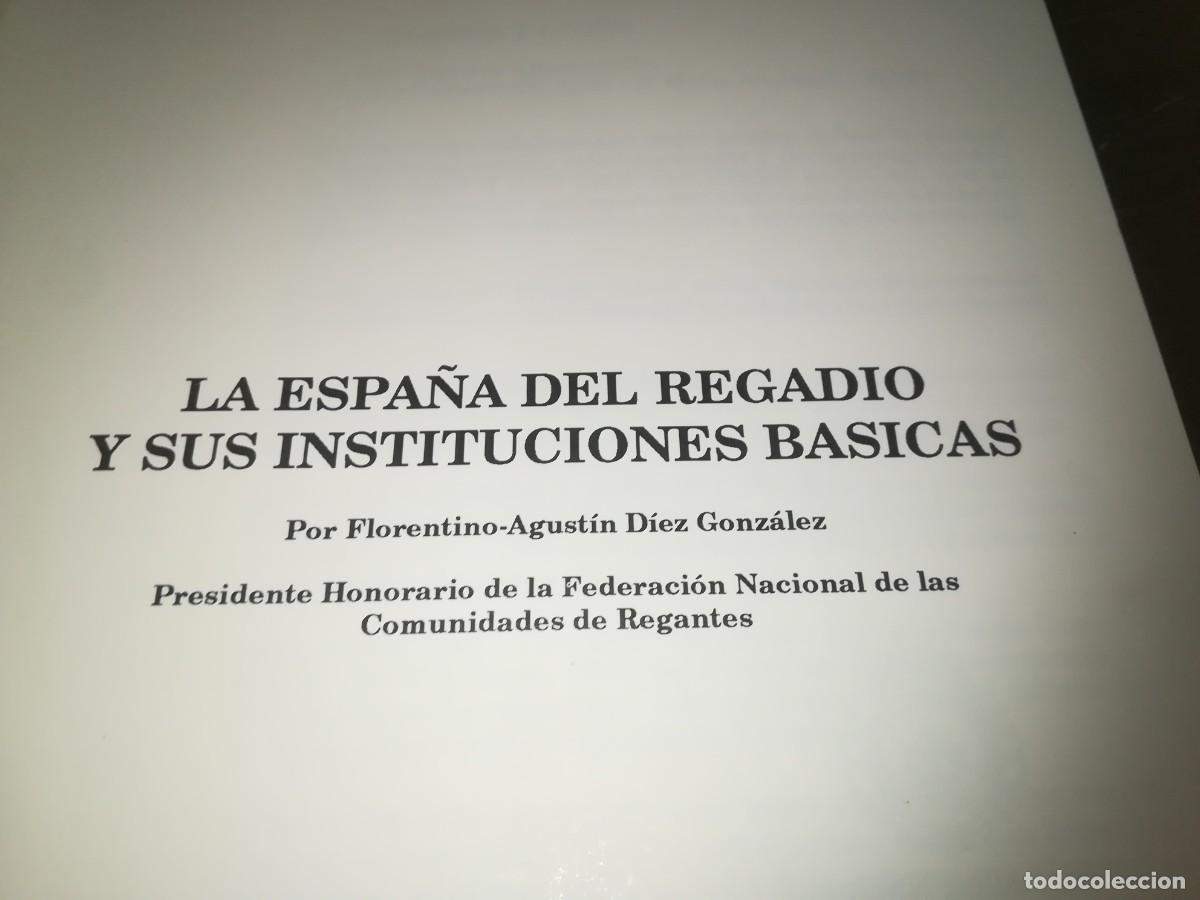 Libros de segunda mano: LA ESPA&Ntilde;A DEL REGADIO Y SUS INSTITUCIONES BASICAS / FLORENTINO A.DIEZ GONZALEZ / CONS 671 - Foto 3
