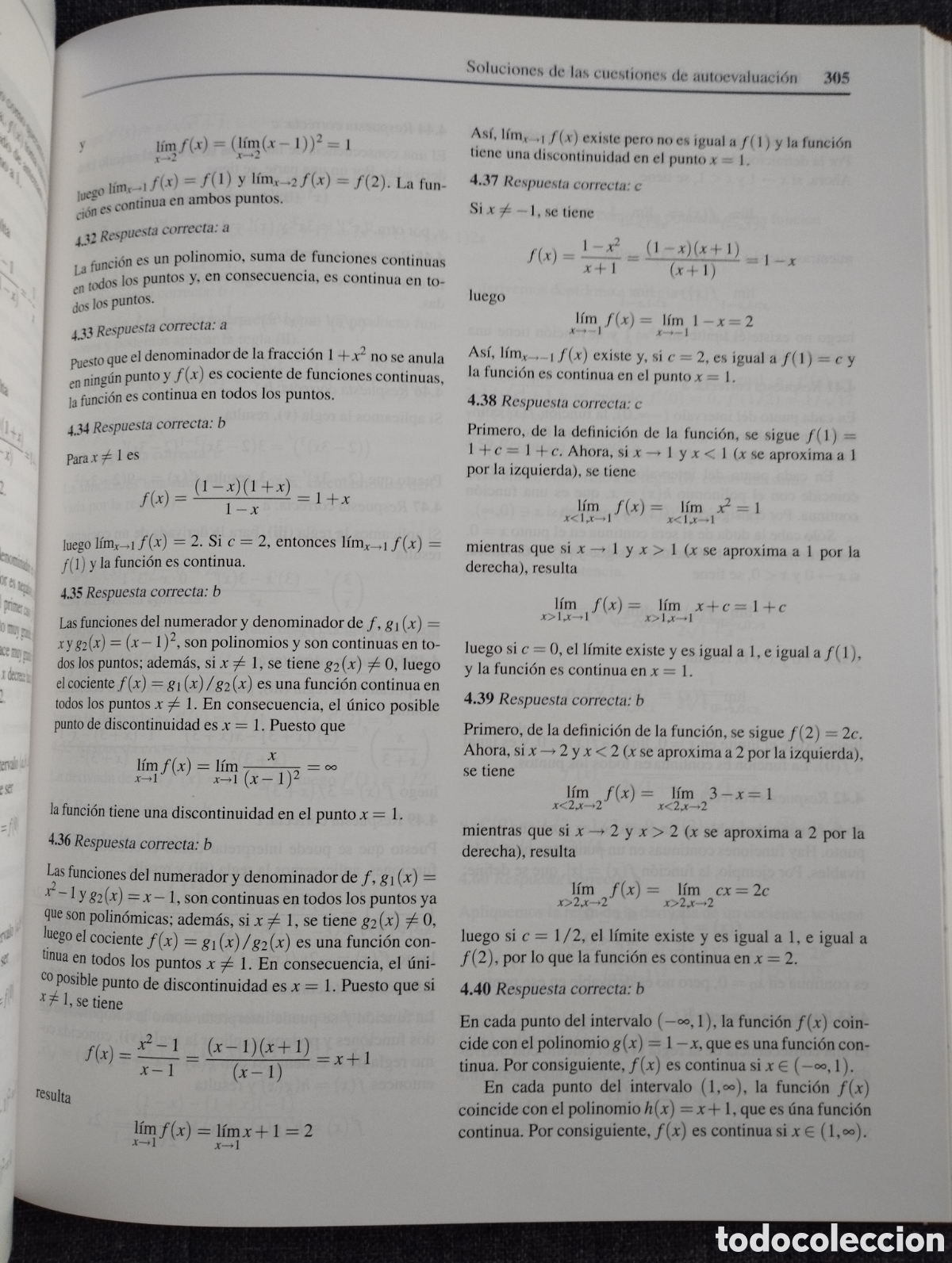 Libros de segunda mano de ciencias: INTRODUCCI&Oacute;N A LAS MATEM&Aacute;TICAS. ACCESO A LA UNIVERSIDAD (VV. AA.) - Foto 7