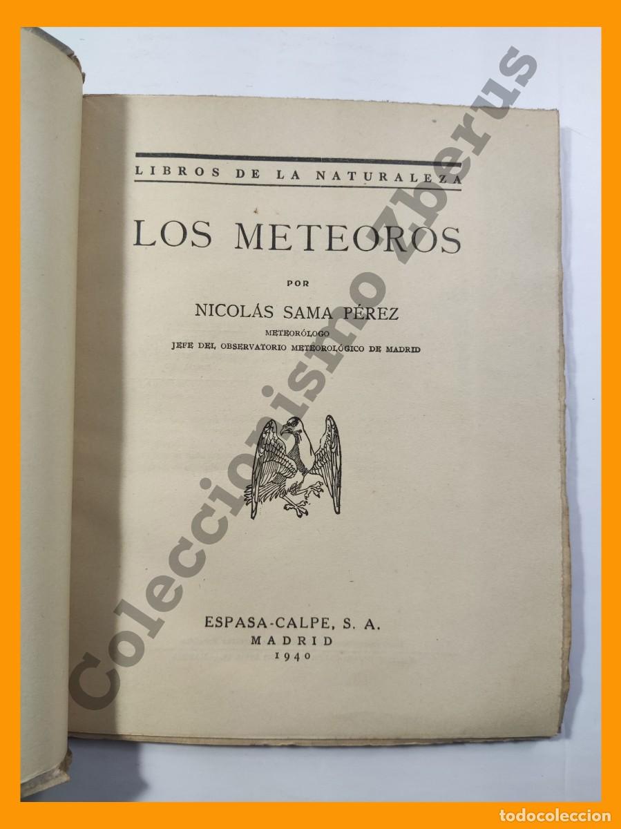 Libros de segunda mano: Los Meteoros - Nicolas Sama Perez - Foto 2