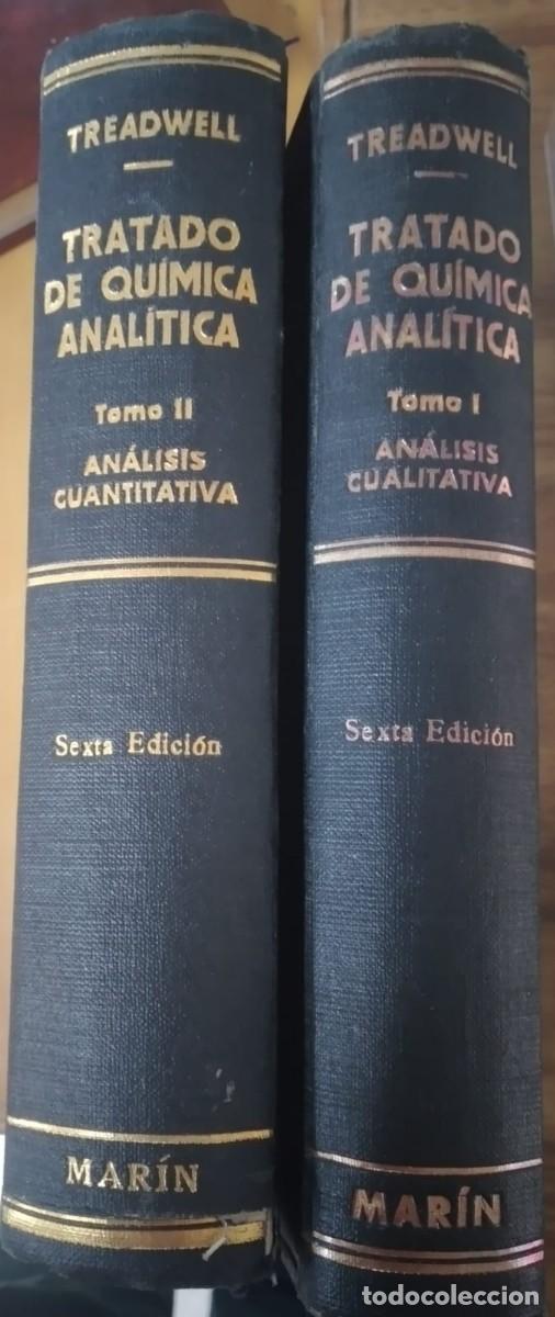 Libros de segunda mano de ciencias: Tratado de qu&iacute;mica anal&iacute;tica (2 tomos) - Foto 1