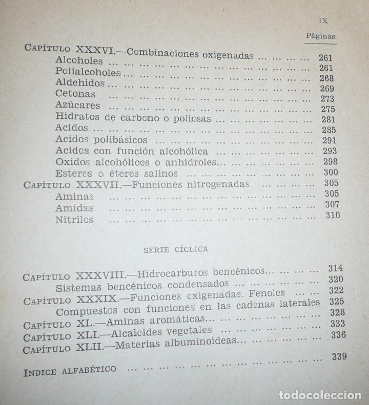 Libros de segunda mano de ciencias: Elementos de Qu&iacute;mica - Emilio Moreno Alca&ntilde;iz (1944) - Foto 5