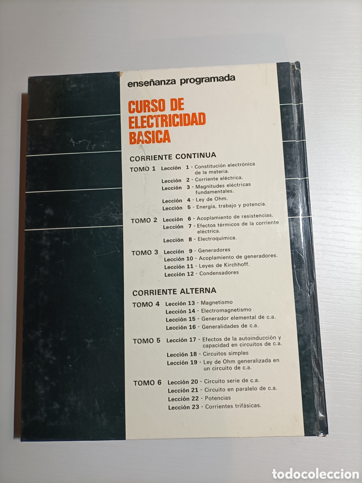 Libros de segunda mano de ciencias: W. Curso de electricidad b&aacute;sica 6 tomos - Foto 14