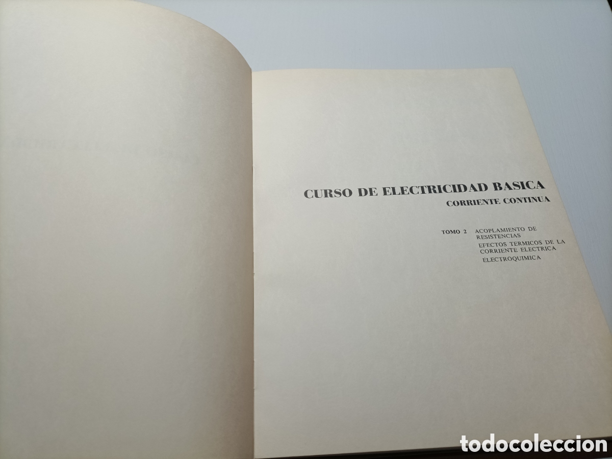 Libros de segunda mano de ciencias: W. Curso de electricidad b&aacute;sica 6 tomos - Foto 15