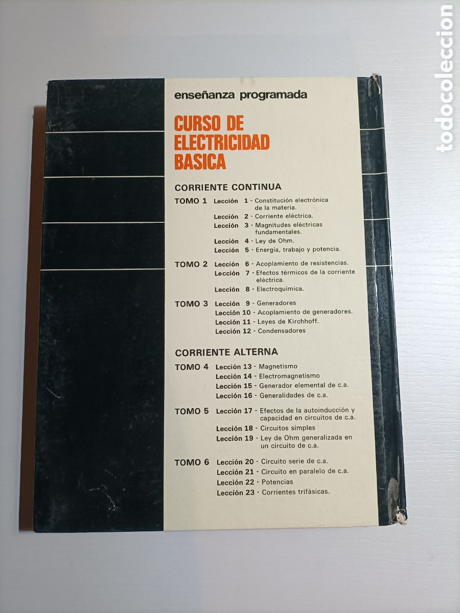 Libros de segunda mano de ciencias: W. Curso de electricidad b&aacute;sica 6 tomos - Foto 18