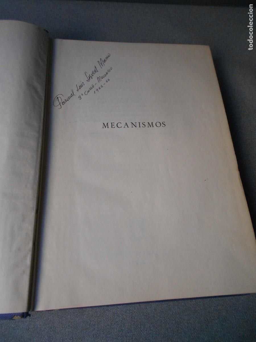 Libros de segunda mano de ciencias: MECANISMOS - Foto 2
