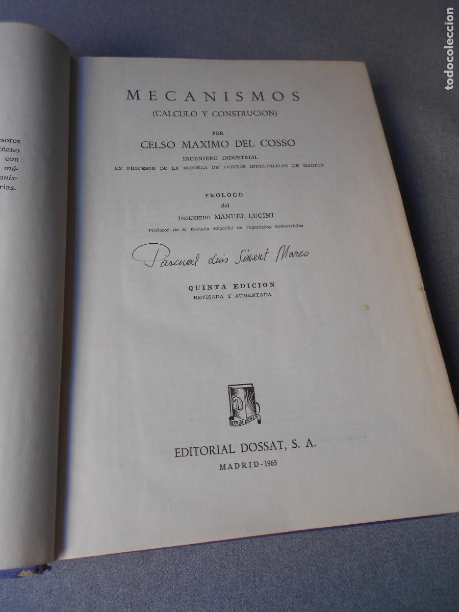 Libros de segunda mano de ciencias: MECANISMOS - Foto 3