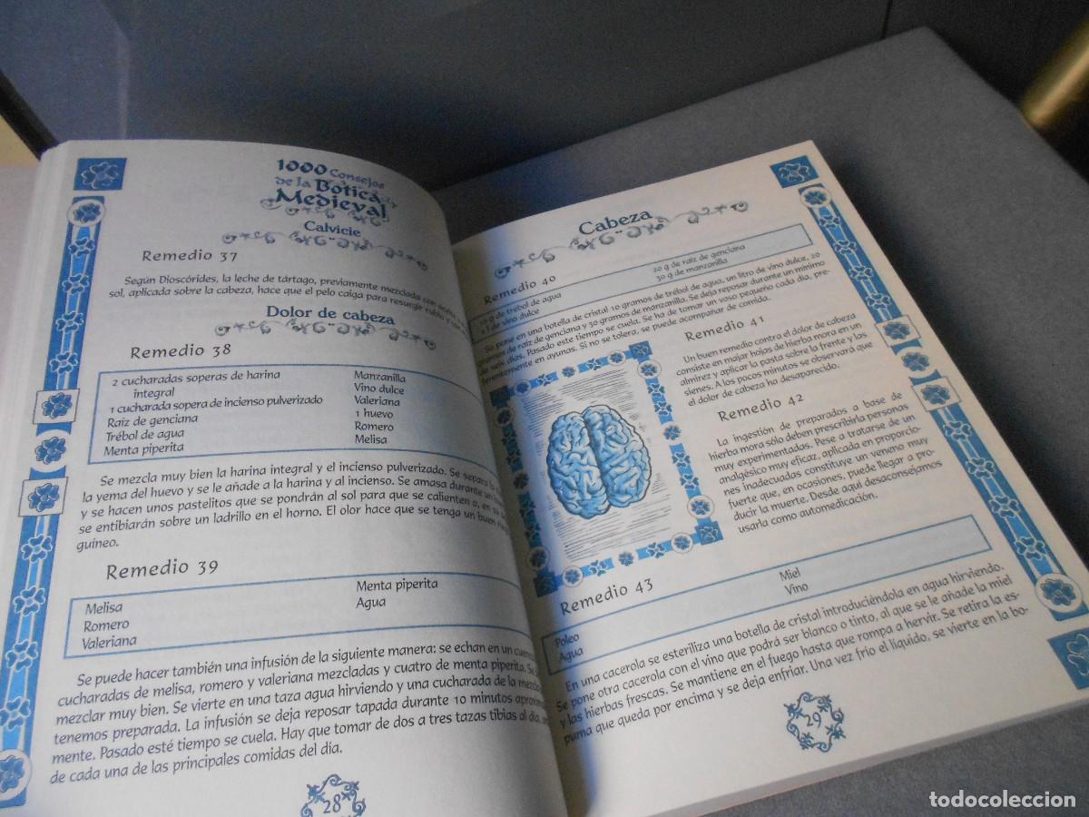 Libros de segunda mano: 1000 CONSEJOS DE BOTICA MEDIEVAL - Foto 5