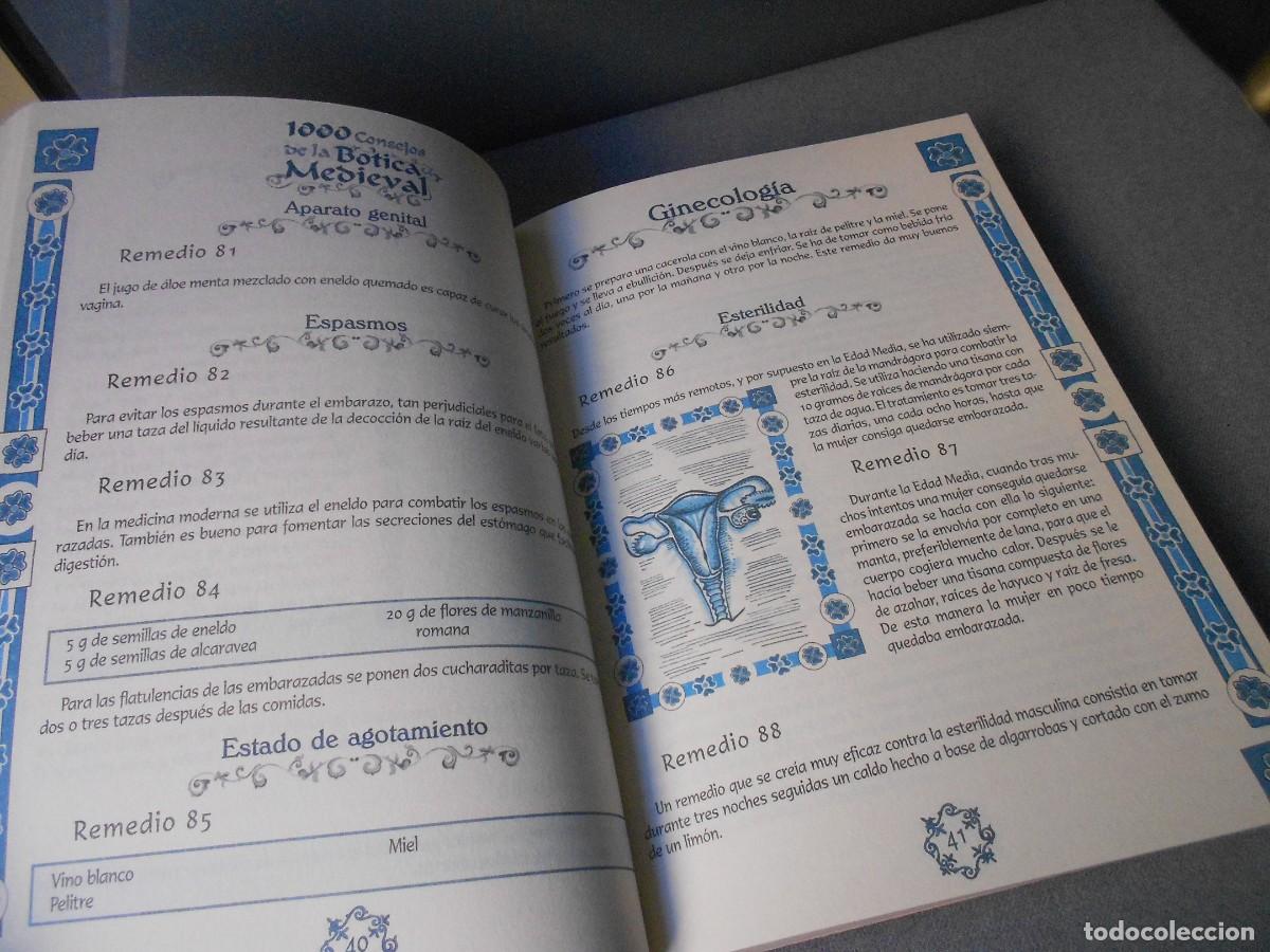 Libros de segunda mano: 1000 CONSEJOS DE BOTICA MEDIEVAL - Foto 6