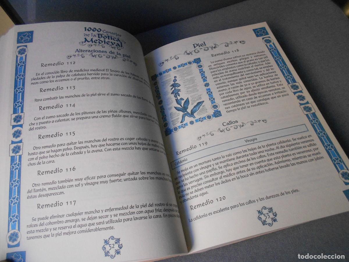 Libros de segunda mano: 1000 CONSEJOS DE BOTICA MEDIEVAL - Foto 7
