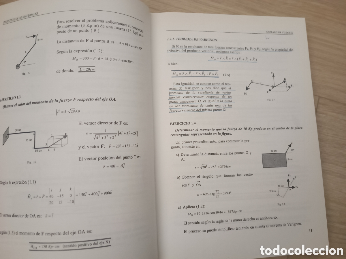Libros de segunda mano de ciencias: RESISTENCIA DE MATERIALES. UPV, 2000. - Foto 4