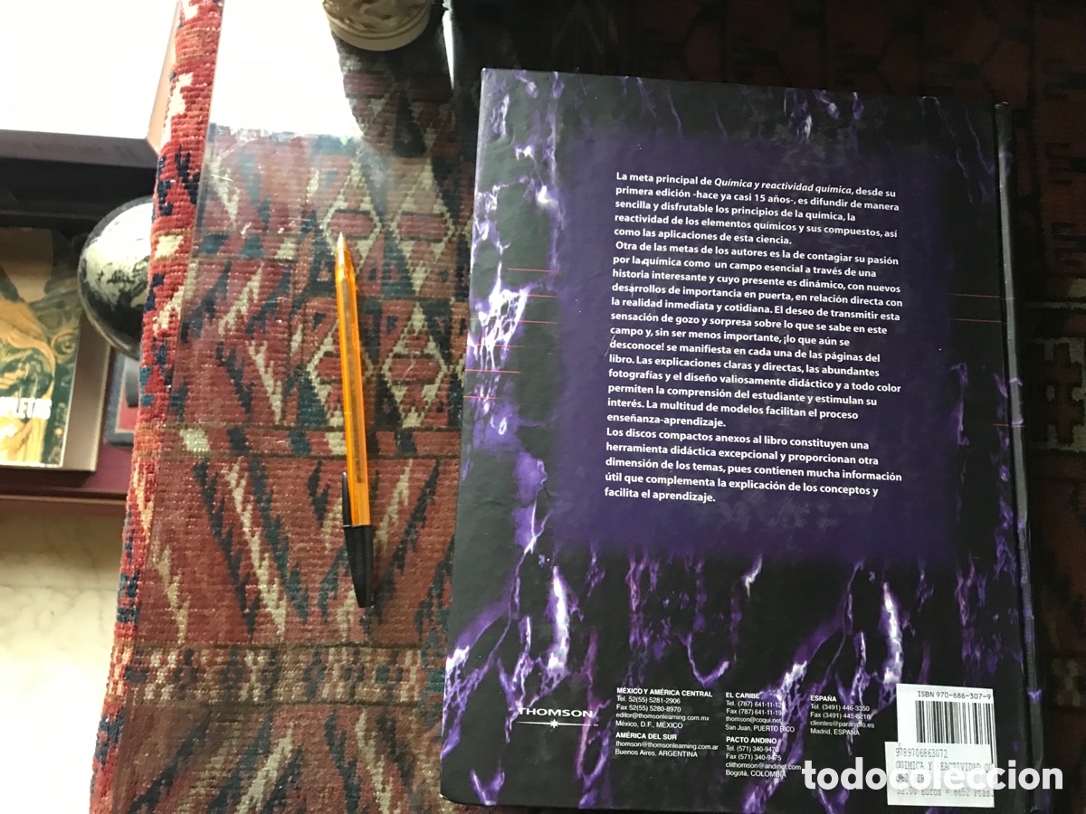 Libros de segunda mano de ciencias: Qu&iacute;mica y reactividad qu&iacute;mica. John C. Konzerte. Thomson. Muy dif&iacute;cil - Foto 3