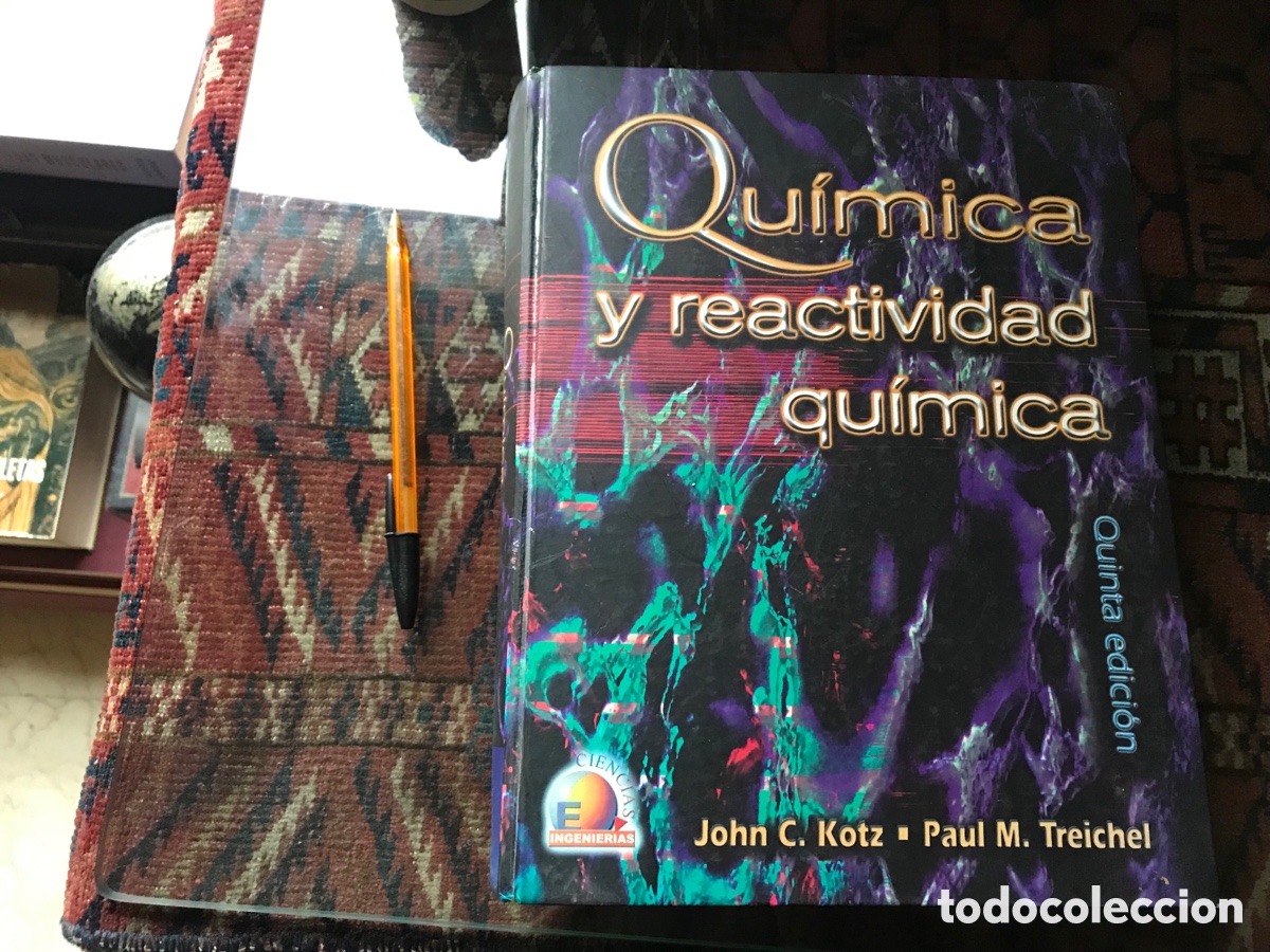 Libros de segunda mano de ciencias: Qu&iacute;mica y reactividad qu&iacute;mica. John C. Konzerte. Thomson. Muy dif&iacute;cil - Foto 1
