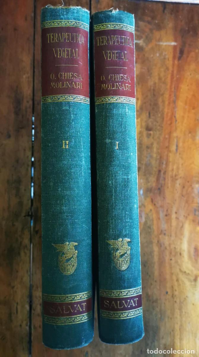 Libros de segunda mano: CHIESA MOLINARI, O. Terap&eacute;utica vegetal [ 2 vol.] - Foto 1