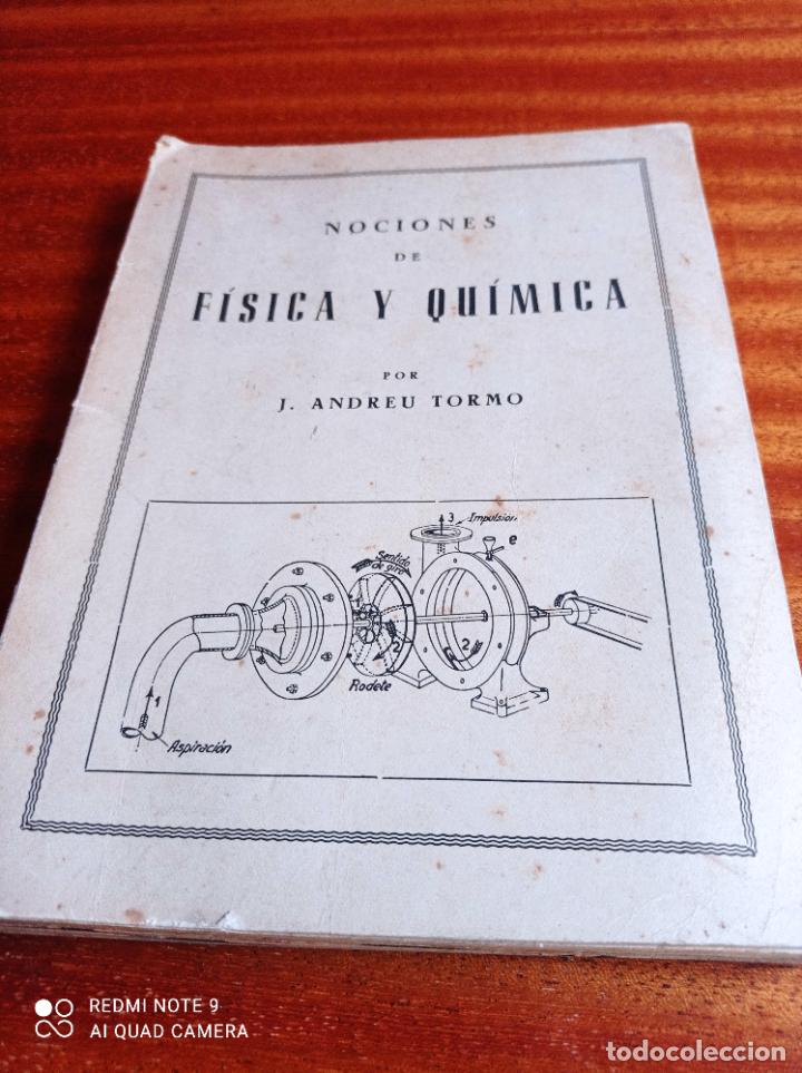 Libros de segunda mano de ciencias: Nociones de F&iacute;sica y Quimica - Foto 1