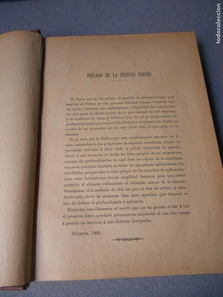 Libros de segunda mano de ciencias: FISICA. JOSE SOLER Y LOPEZ - Foto 4