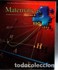 Libros de segunda mano de ciencias: Matem&aacute;ticas ESO. Opci&oacute;n A. Primo/Suarea/Ardanuy - Foto 1