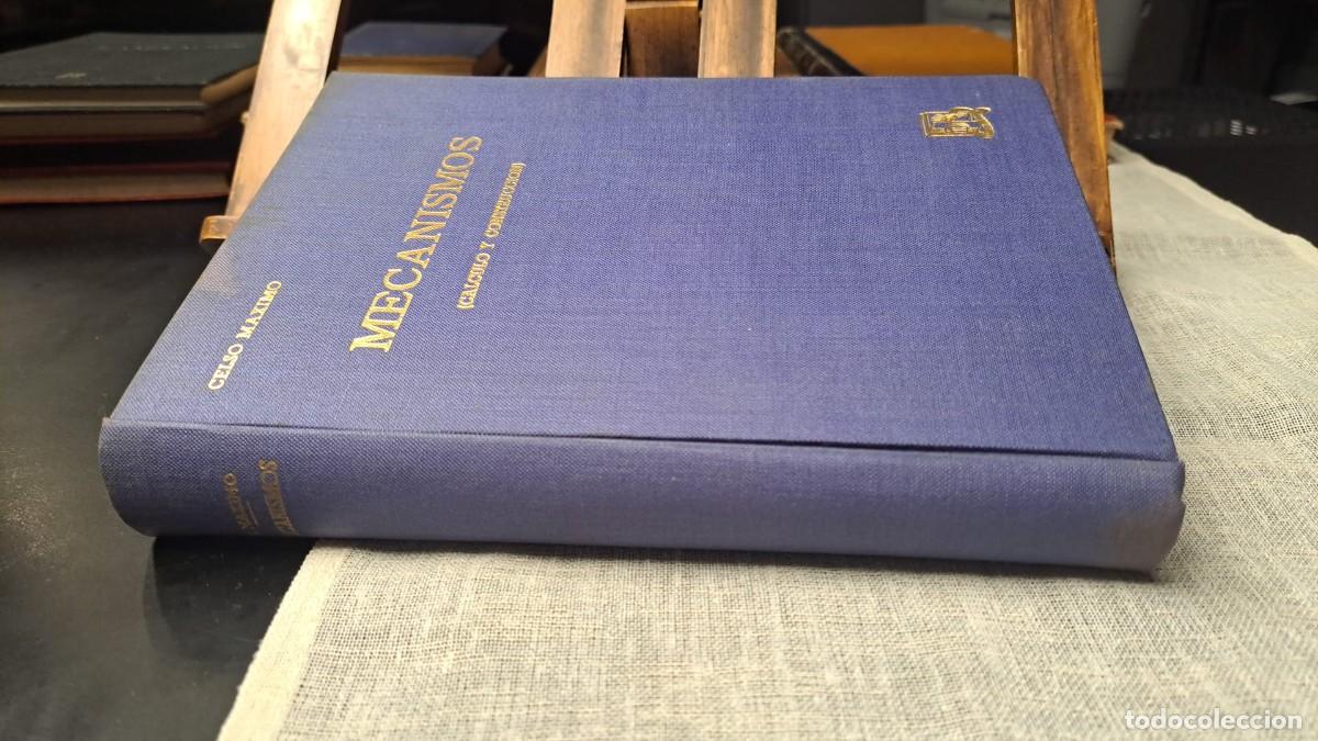 Libros de segunda mano de ciencias: MECANISMOS CALCULO Y CONSTRUCCION / Celso M&aacute;ximo A&ntilde;o 1961 - Foto 2