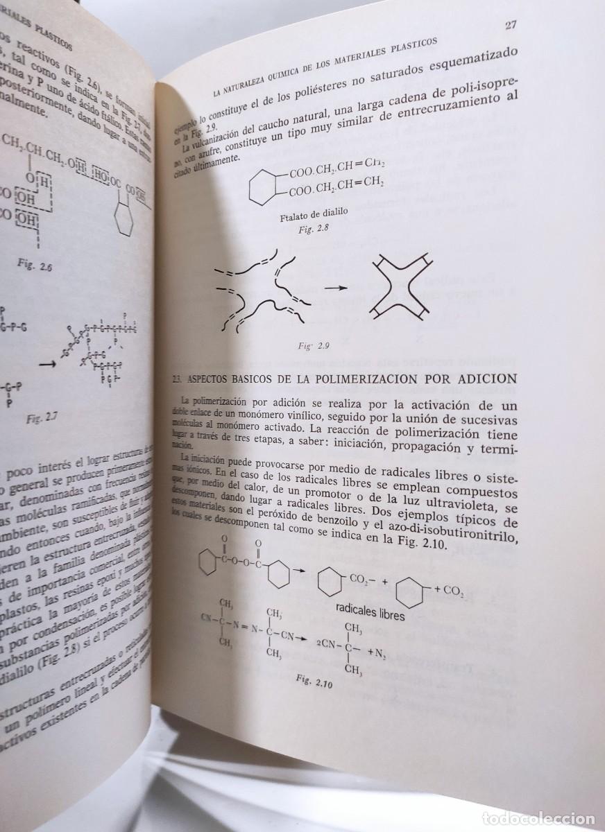 Libros de segunda mano de ciencias: MATERIALES PL&Aacute;STICOS - J. A. BRYDSON - Foto 8