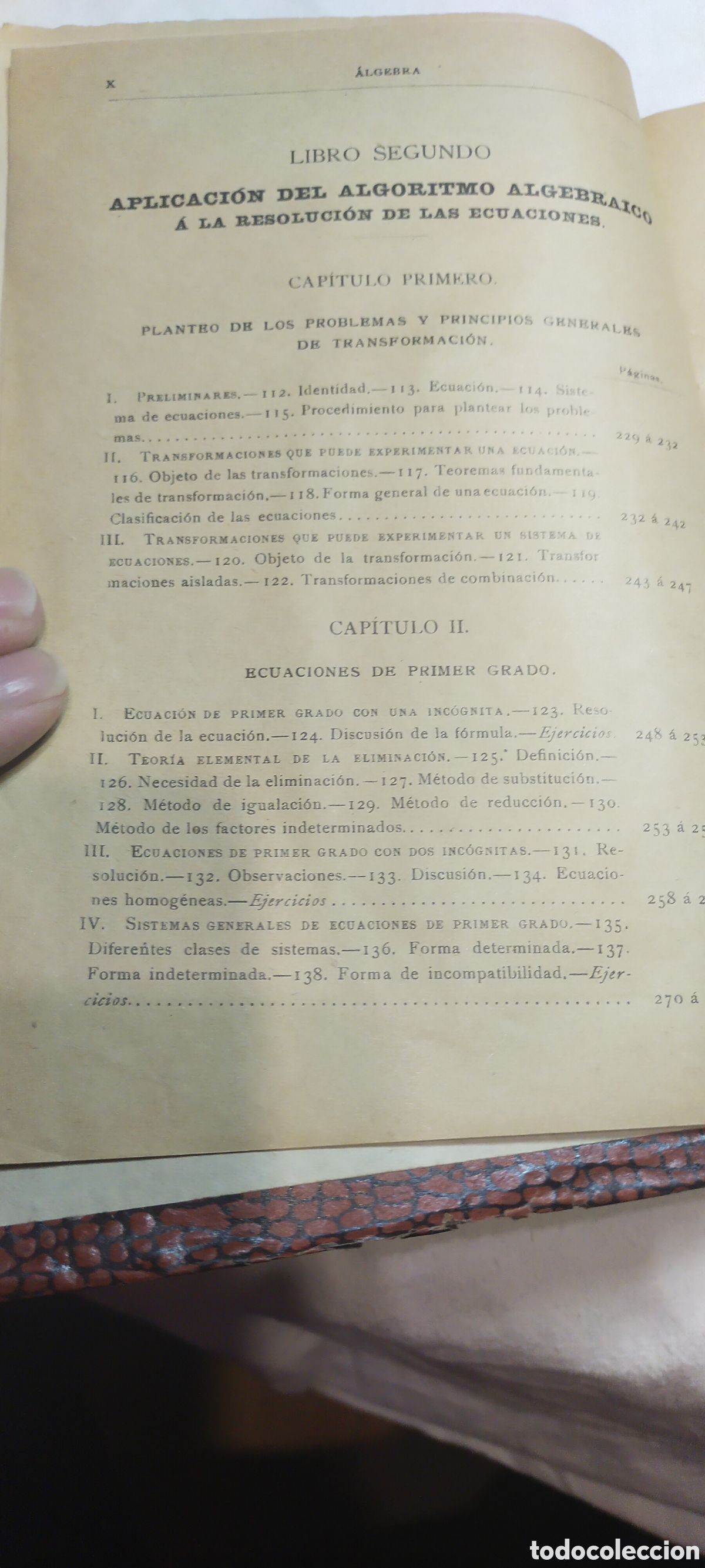 Libros de segunda mano de ciencias: Algoritmo algebraico. Matem&aacute;ticas. - Foto 4