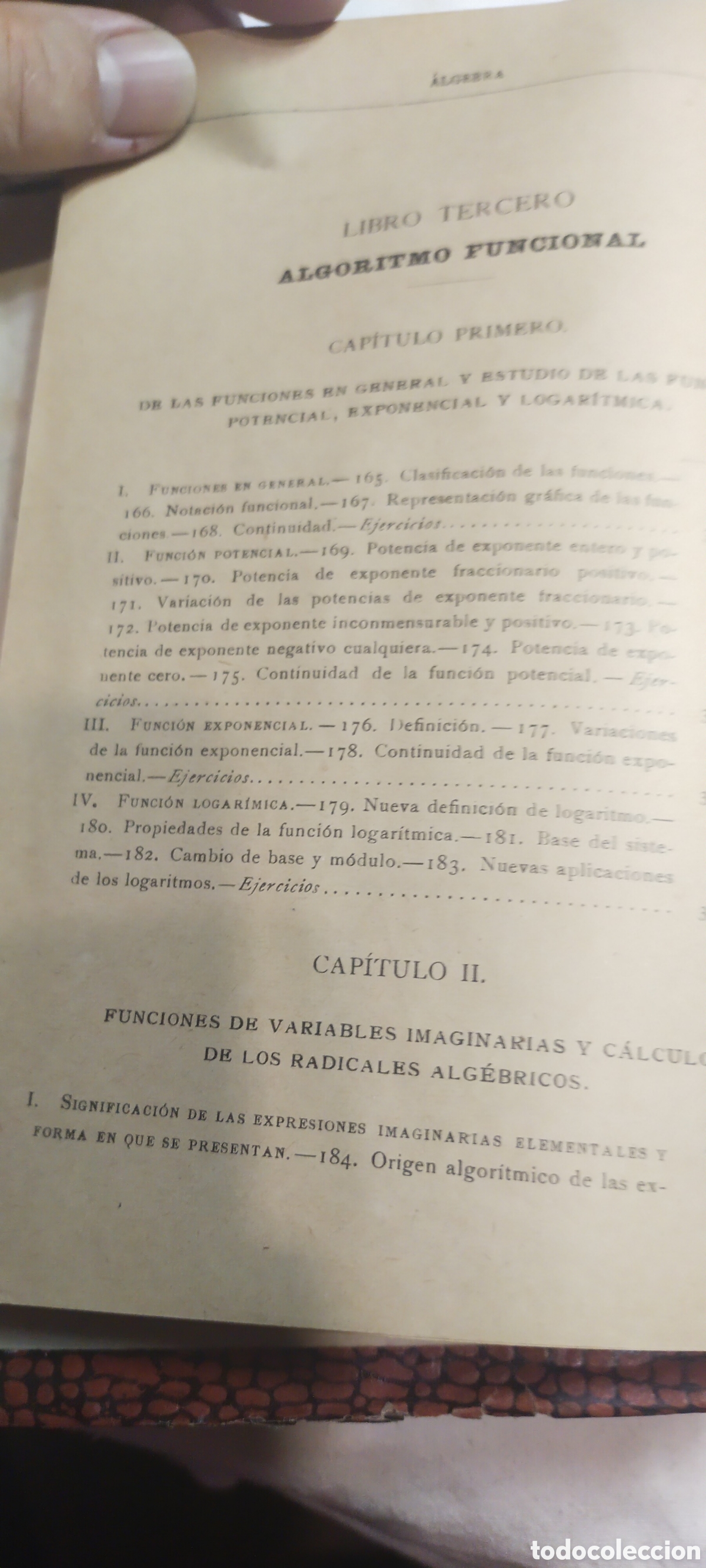 Libros de segunda mano de ciencias: Algoritmo algebraico. Matem&aacute;ticas. - Foto 6